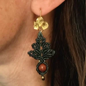 Boucles d&rsquo;oreilles sapin enchanté