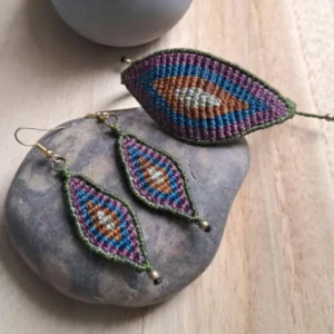 Duo bracelet et boucles d’oreilles